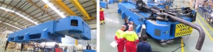 За последние 24 месяца AMOB поставил 14 крупногабаритных трубогибочных станков