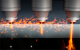 Автоматизация старта – прожиг металла перед основным резом.