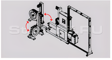 Диспенсер с шарнирным креплением