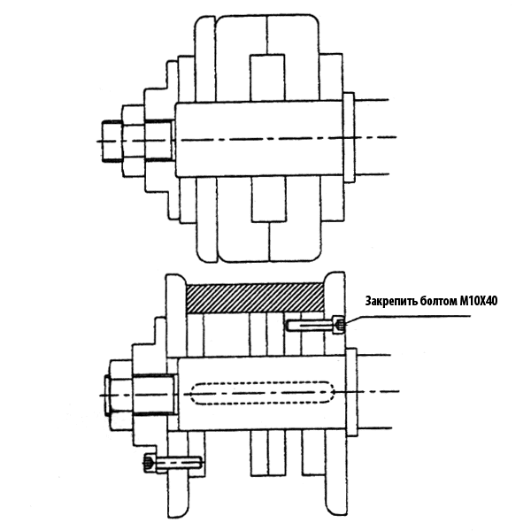 Промышленный трубогиб HTB70-80. Конфигурация наборных оправок