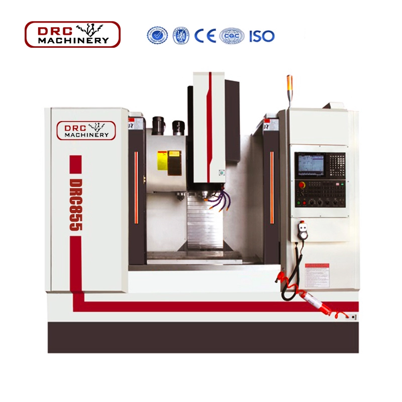 High Precision DRC855 CNC vertical machining center with 4 aixs