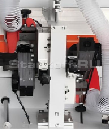 Фрезерный узел чистовой фрезеровки свесов сверху/снизу