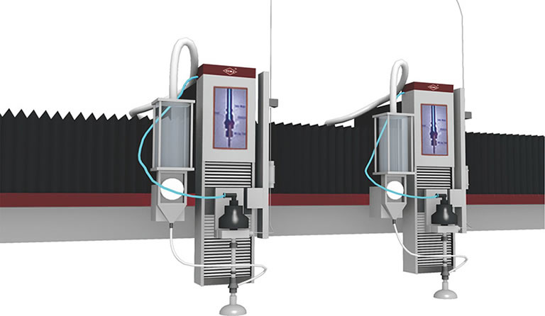 1 2 4 multi head 01 - Гидроабразивный станок с ЧПУ YC Waterjet