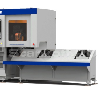 Зона выгрузки с активной поддержкой труб