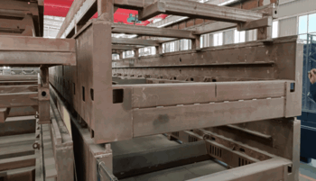 Тяжелая станина из листовой стали