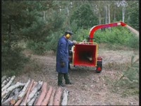 Skorpion 120SD - дробилка древесных отходов TEKNAMOTOR