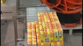 Handling of drink packs - KUKA Robot KR 160 PA - Робототехника
