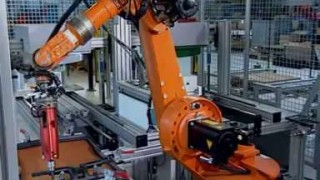 Assembling of chairs with a KUKA robot - Роботы