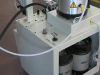 Полуавтоматический станок с подачей клея для установки шкантов  Spinamatic GLF