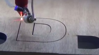 BCL 1325B laser cutting machine for cutting 18mm plywood