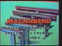 Механический листогибочный станок с электромагнитным прижимом Magnabend