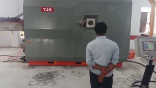 Правильно-гибочный станок WG16B (бухта, 6-16mm)- Клиент Индия