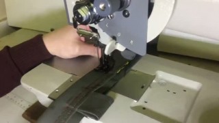 Двухигольная промышленная швейная машина для тяжелых материалов AURORA A-870