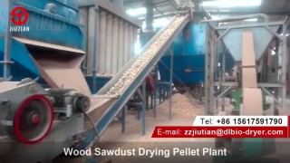 Morocco Sawdust Drying Pelleting Plant