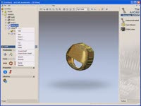 Создание Перстень Печатка/класса и работа с сборок в ArtCAM JewelSmith