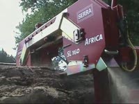 SERRA - big logs with the AFRICA SL 160