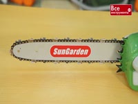Презентация электрической пилы SunGarden SCS 1800 - Обозрение садового оборудования 