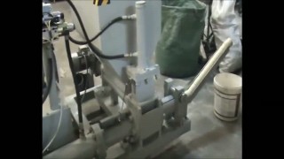 Пресс гидравлический для топливных брикетов. Hydraulic press.