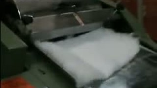 Чесальная машина по переработке текстильных отходов LJK 500 (обрезки синтепона)