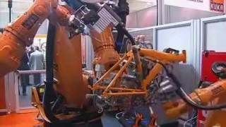 KUKA Robotics at "Schweissen und Schneiden" 2005 - Роботы Kuka
